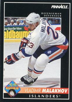 1992-93 Pinnacle Canadian #409 Vladimir Malakhov Front