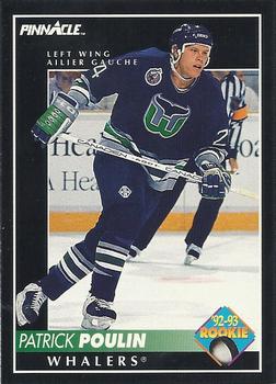 1992-93 Pinnacle Canadian #418 Patrick Poulin Front