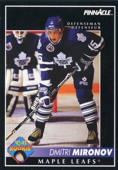 1992-93 Pinnacle Canadian #419 Dmitri Mironov Front