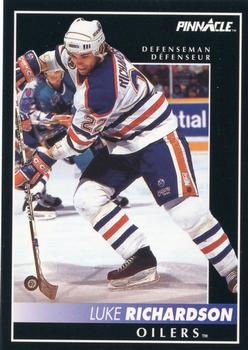 1992-93 Pinnacle Canadian #41 Luke Richardson Front