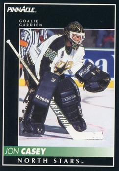 1992-93 Pinnacle Canadian #42 Jon Casey Front