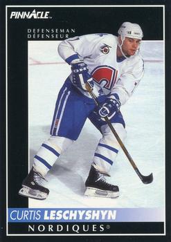 1992-93 Pinnacle Canadian #46 Curtis Leschyshyn Front