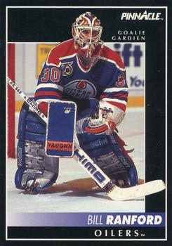 1992-93 Pinnacle Canadian #4 Bill Ranford Front