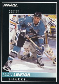 1992-93 Pinnacle Canadian #71 Brian Lawton Front