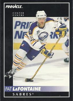 1992-93 Pinnacle Canadian #7 Pat LaFontaine Front