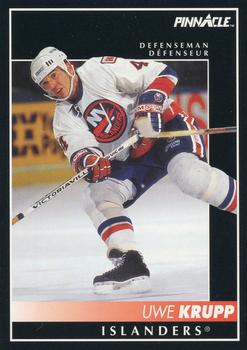 1992-93 Pinnacle Canadian #86 Uwe Krupp Front