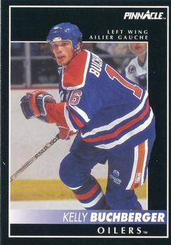 1992-93 Pinnacle Canadian #95 Kelly Buchberger Front