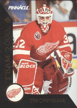 1992-93 Pinnacle Canadian - Team 2000 #20 Tim Cheveldae Front