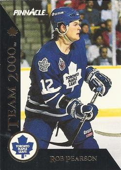 1992-93 Pinnacle Canadian - Team 2000 #23 Rob Pearson Front