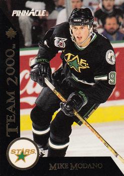 1992-93 Pinnacle Canadian - Team 2000 #2 Mike Modano Front