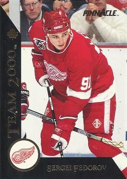 1992-93 Pinnacle Canadian - Team 2000 #30 Sergei Fedorov Front