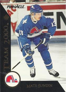1992-93 Pinnacle Canadian - Team 2000 #7 Mats Sundin Front