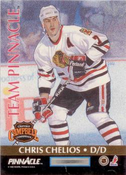 1992-93 Pinnacle Canadian - Team Pinnacle #2 Chris Chelios / Ray Bourque Front