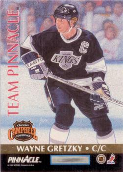 1992-93 Pinnacle Canadian - Team Pinnacle #5 Wayne Gretzky / Eric Lindros Front
