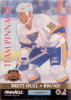 1992-93 Pinnacle Canadian - Team Pinnacle #6 Brett Hull / Jaromir Jagr Front