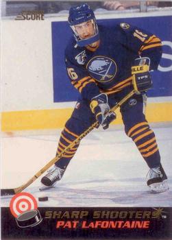 1992-93 Score Canadian - Sharp Shooters #8 Pat LaFontaine Front