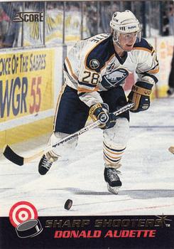 1992-93 Score Canadian - Sharp Shooters #19 Donald Audette Front