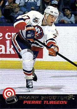 1992-93 Score Canadian - Sharp Shooters #25 Pierre Turgeon Front