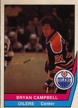 1977-78 O-Pee-Chee WHA #22 Bryan Campbell Front
