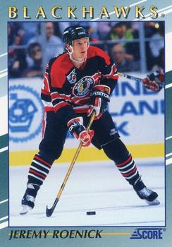 1992-93 Score Young Superstars #10 Jeremy Roenick Front
