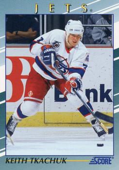 1992-93 Score Young Superstars #29 Keith Tkachuk Front