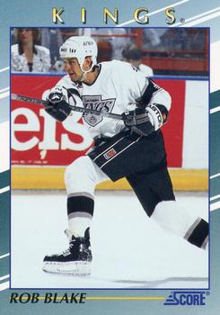 1992-93 Score Young Superstars #38 Rob Blake Front