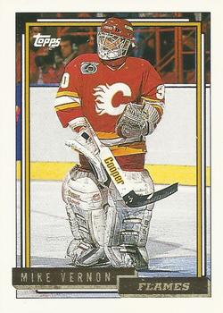 1992-93 Topps - Gold #20 Mike Vernon Front