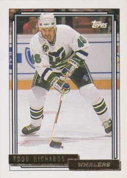 1992-93 Topps - Gold #79 Todd Richards Front