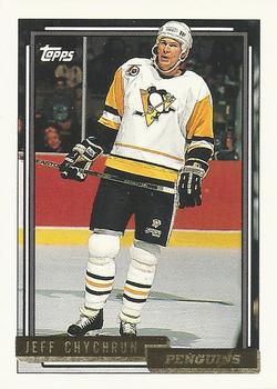 1992-93 Topps - Gold #196 Jeff Chychrun Front