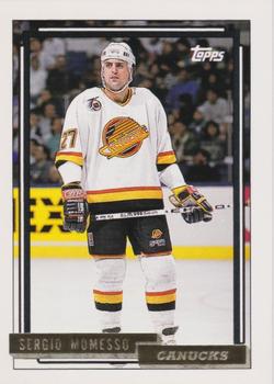 1992-93 Topps - Gold #214 Sergio Momesso Front