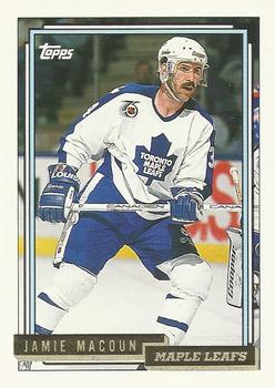 1992-93 Topps - Gold #348 Jamie Macoun Front