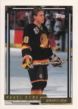 1992-93 Topps - Gold #353 Pavel Bure Front