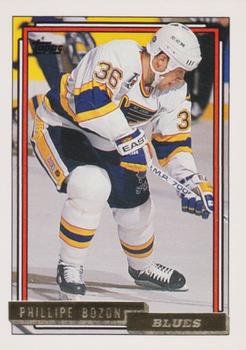 1992-93 Topps - Gold #433 Philippe Bozon Front
