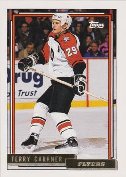 1992-93 Topps - Gold #465 Terry Carkner Front