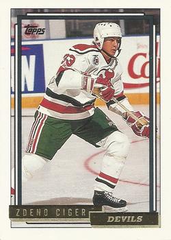 1992-93 Topps - Gold #496 Zdeno Ciger Front