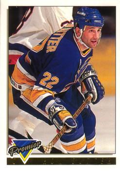 1993-94 O-Pee-Chee Premier - Gold #103 Ron Sutter Front