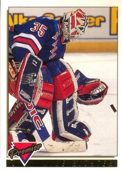 1993-94 O-Pee-Chee Premier - Gold #135 Mike Richter Front