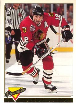 1993-94 O-Pee-Chee Premier - Gold #147 Brent Sutter Front