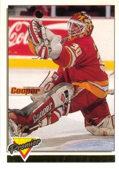 1993-94 O-Pee-Chee Premier - Gold #15 Mike Vernon Front