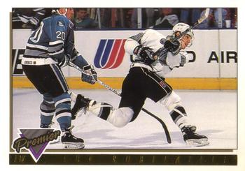 1993-94 O-Pee-Chee Premier - Gold #180 Luc Robitaille Front