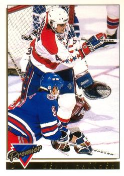 1993-94 O-Pee-Chee Premier - Gold #435 Kevin Hatcher Front