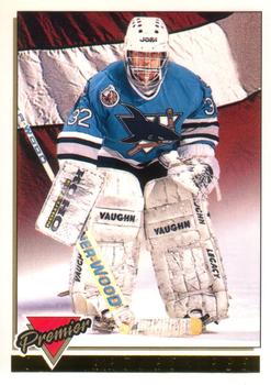 1993-94 O-Pee-Chee Premier - Gold #442 Arturs Irbe Front