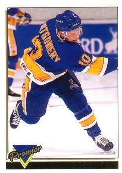 1993-94 O-Pee-Chee Premier - Gold #488 Jim Montgomery Front