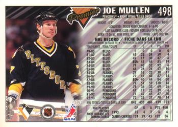 1993-94 O-Pee-Chee Premier - Gold #498 Joe Mullen Back