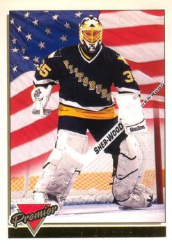 1993-94 O-Pee-Chee Premier - Gold #501 Tom Barrasso Front