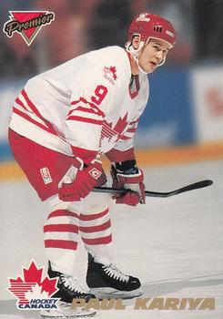 1993-94 O-Pee-Chee Premier - Team Canada #17 Paul Kariya Front