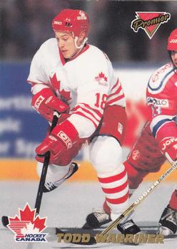 1993-94 O-Pee-Chee Premier - Team Canada #19 Todd Warriner Front