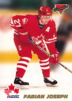 1993-94 O-Pee-Chee Premier - Team Canada #7 Fabian Joseph Front
