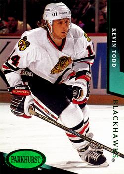 1993-94 Parkhurst - Emerald Ice #37 Kevin Todd Front