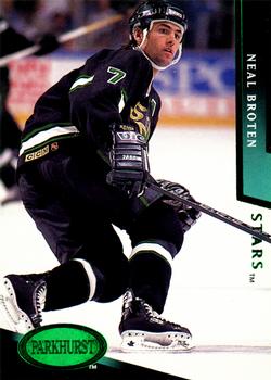 1993-94 Parkhurst - Emerald Ice #54 Neal Broten Front
